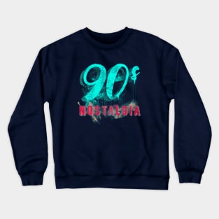 90s nostalgia Crewneck Sweatshirt